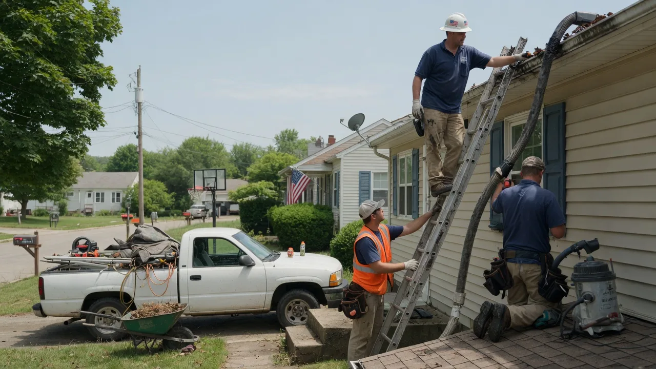 Gutter Installation in Heltonville, IN near me